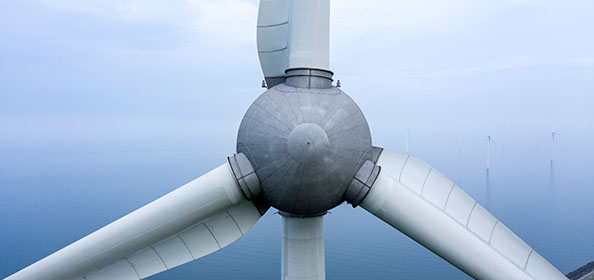 Close,Up,View,Of,A,Wind,Turbine,For,Renewable,Green
